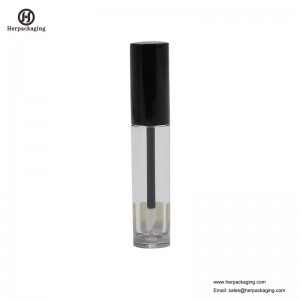 HCL301 Clear Plastic Empty тръби за гланц за устни за цветни козметични продукти с набит апликатор за гланц за устни